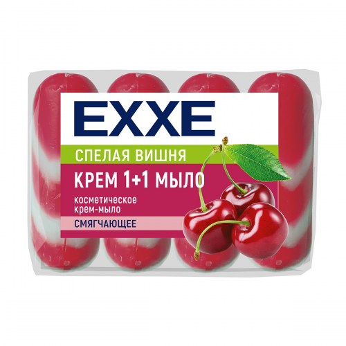 EXXE мыло 1+1 4х75 Спелая вишня